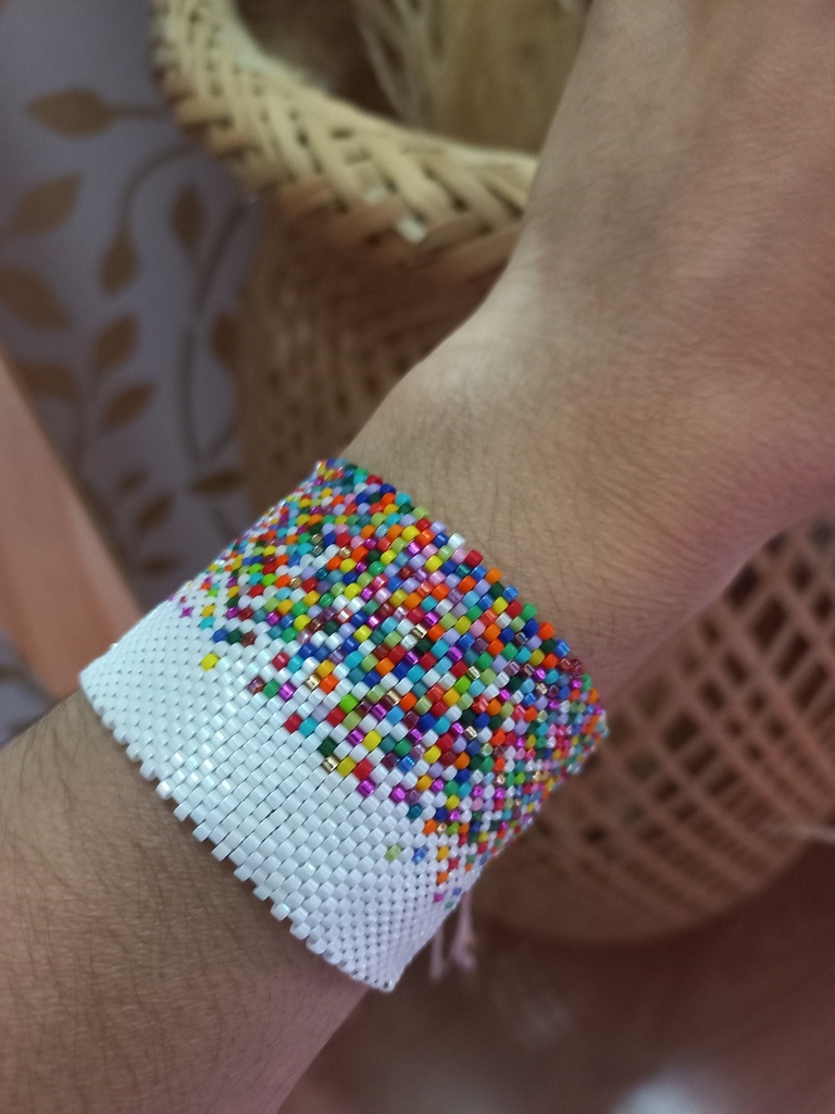 Brazalete Multicolor 3.5cm