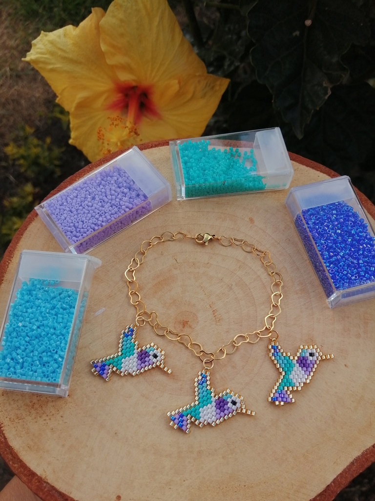 Brazalete Colibries