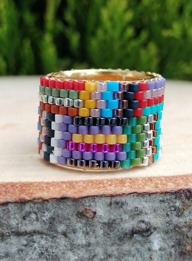 Anillo Multicolor Geo