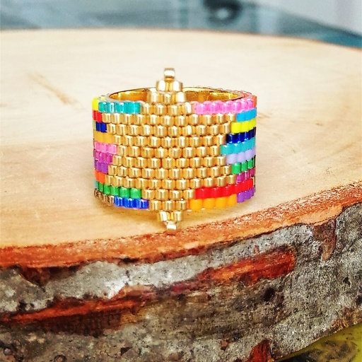 Anillo Estrella Multicolor
