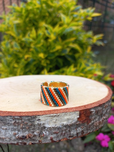 Anillo lineas de color