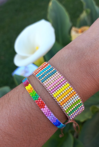 Set brazaletes multicolor