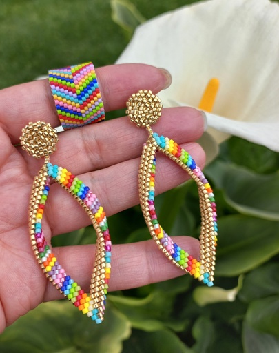 Juego Lagrima multicolor