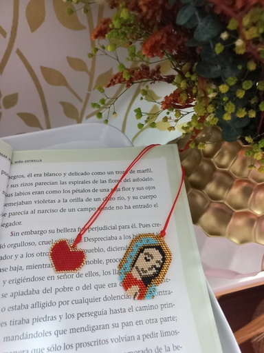 Marca libros Virgencita